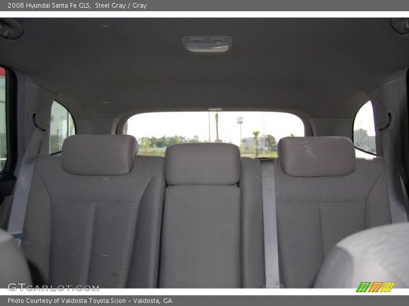 Steel Gray / Gray 2008 Hyundai Santa Fe GLS