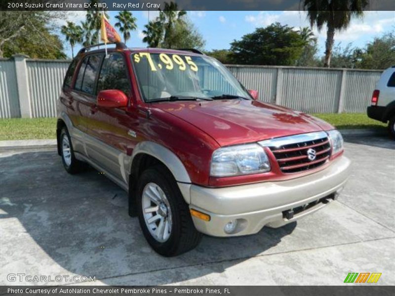 Front 3/4 View of 2004 Grand Vitara EX 4WD