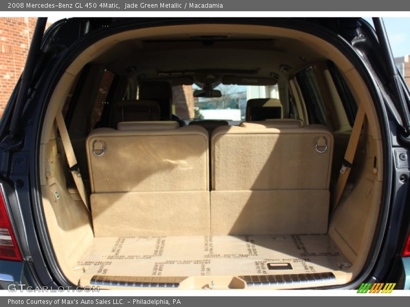 Jade Green Metallic / Macadamia 2008 Mercedes-Benz GL 450 4Matic