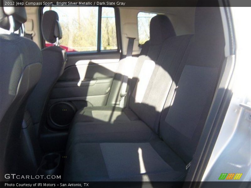 Bright Silver Metallic / Dark Slate Gray 2012 Jeep Compass Sport