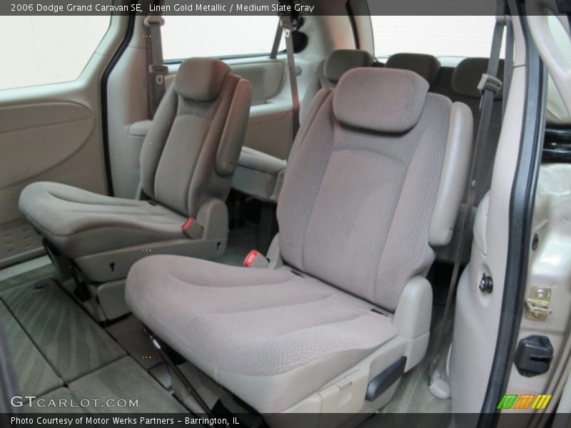 Linen Gold Metallic / Medium Slate Gray 2006 Dodge Grand Caravan SE