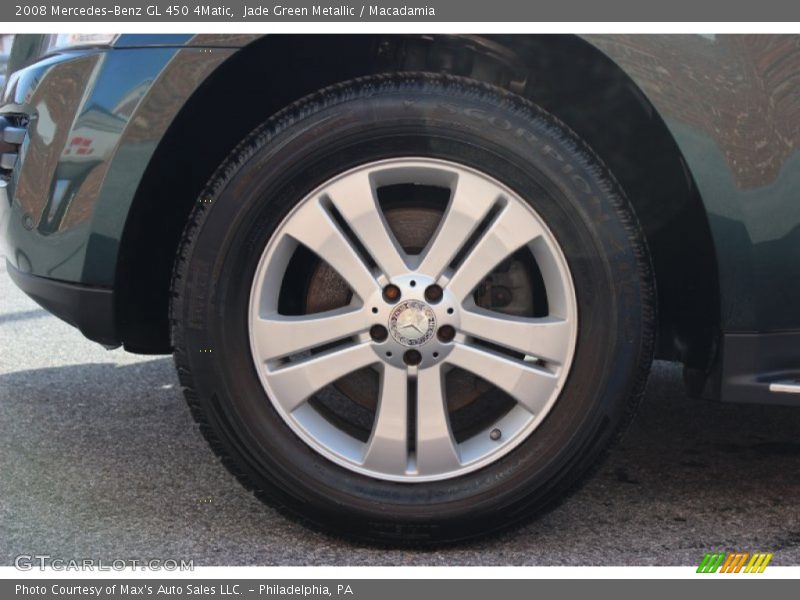 Jade Green Metallic / Macadamia 2008 Mercedes-Benz GL 450 4Matic