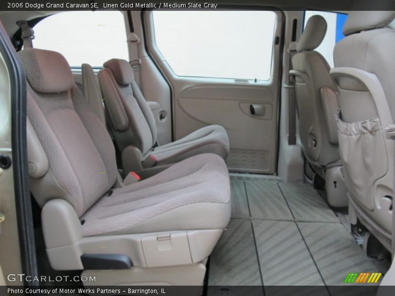Linen Gold Metallic / Medium Slate Gray 2006 Dodge Grand Caravan SE