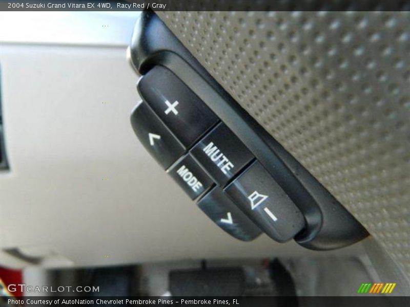 Controls of 2004 Grand Vitara EX 4WD