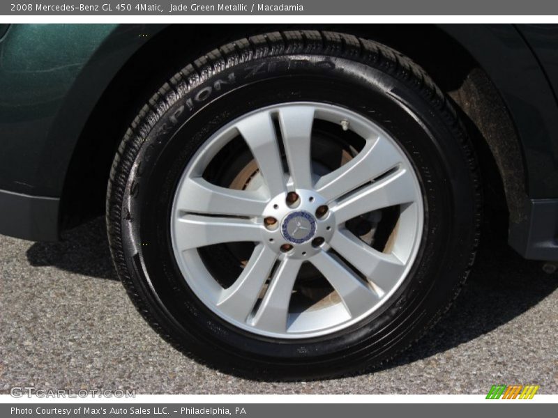 Jade Green Metallic / Macadamia 2008 Mercedes-Benz GL 450 4Matic