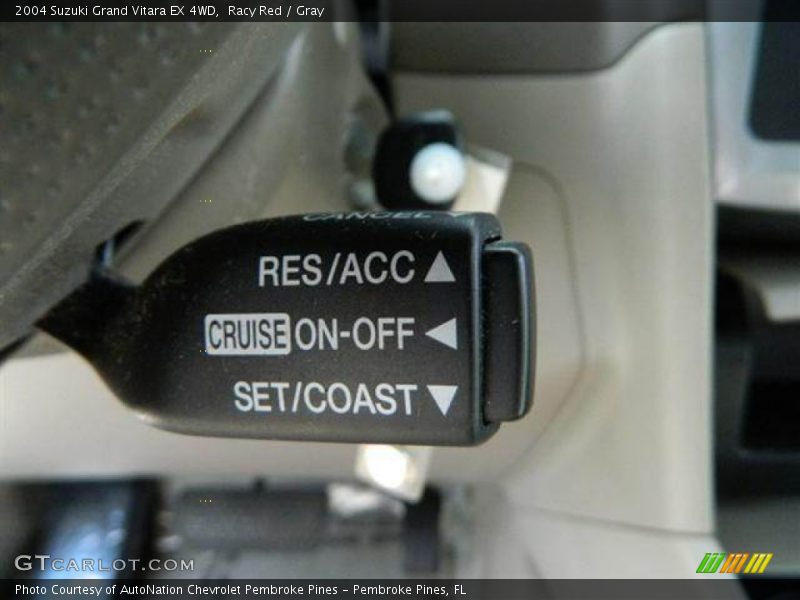 Controls of 2004 Grand Vitara EX 4WD