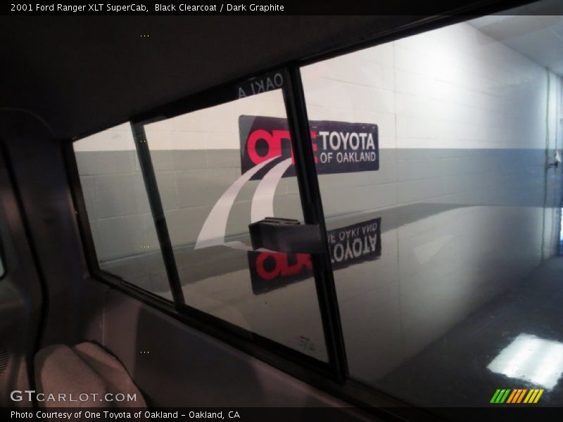 Black Clearcoat / Dark Graphite 2001 Ford Ranger XLT SuperCab