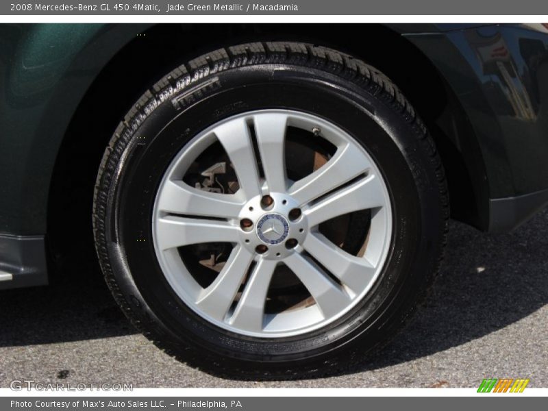 Jade Green Metallic / Macadamia 2008 Mercedes-Benz GL 450 4Matic