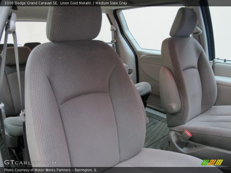 Linen Gold Metallic / Medium Slate Gray 2006 Dodge Grand Caravan SE