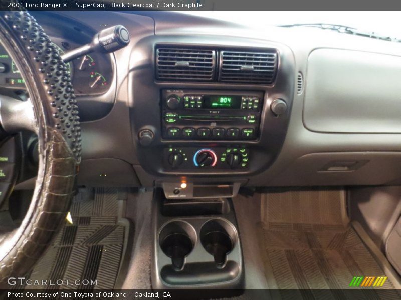 Black Clearcoat / Dark Graphite 2001 Ford Ranger XLT SuperCab