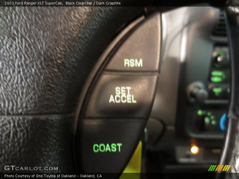 Black Clearcoat / Dark Graphite 2001 Ford Ranger XLT SuperCab