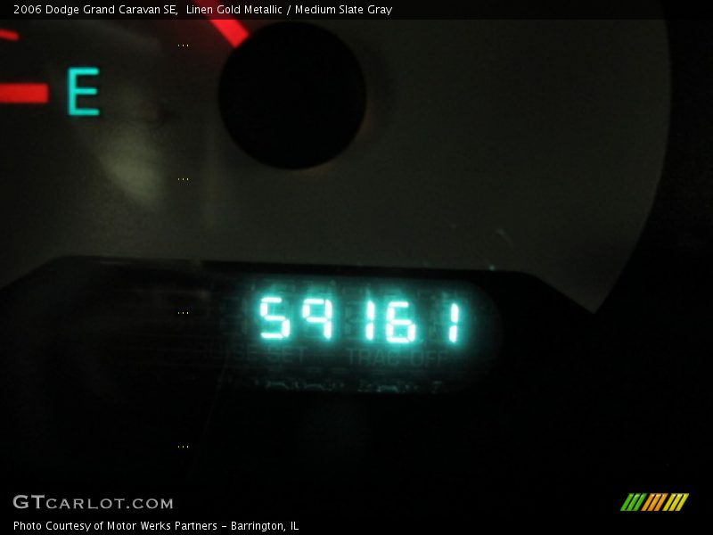 Linen Gold Metallic / Medium Slate Gray 2006 Dodge Grand Caravan SE