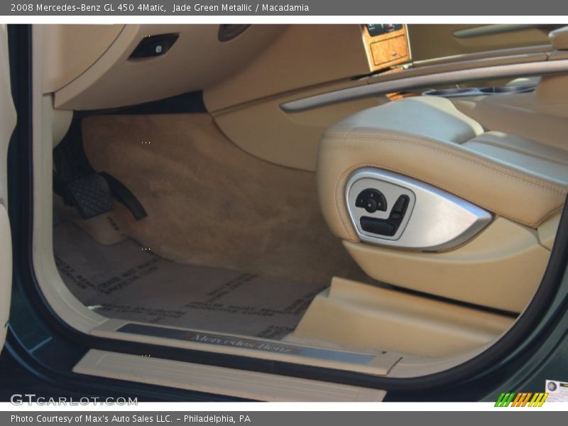 Jade Green Metallic / Macadamia 2008 Mercedes-Benz GL 450 4Matic