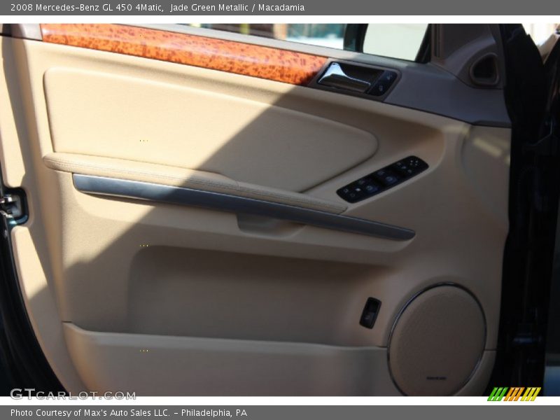 Jade Green Metallic / Macadamia 2008 Mercedes-Benz GL 450 4Matic