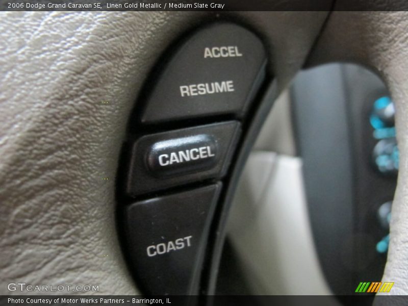Linen Gold Metallic / Medium Slate Gray 2006 Dodge Grand Caravan SE