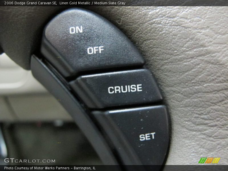 Linen Gold Metallic / Medium Slate Gray 2006 Dodge Grand Caravan SE
