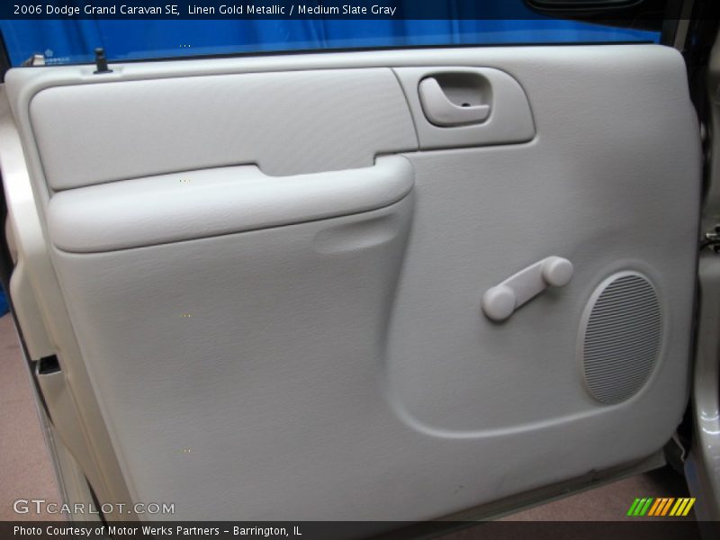Linen Gold Metallic / Medium Slate Gray 2006 Dodge Grand Caravan SE