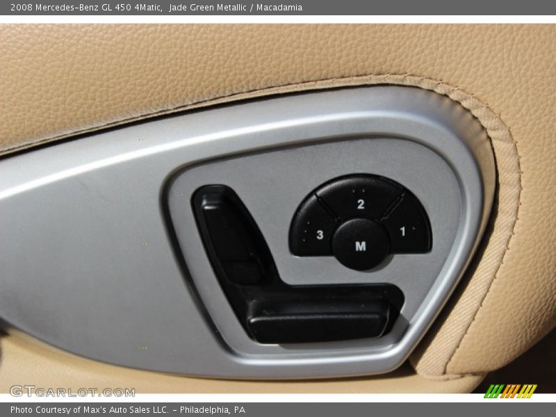 Jade Green Metallic / Macadamia 2008 Mercedes-Benz GL 450 4Matic