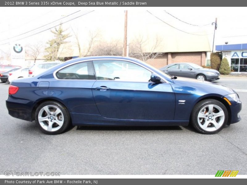  2012 3 Series 335i xDrive Coupe Deep Sea Blue Metallic