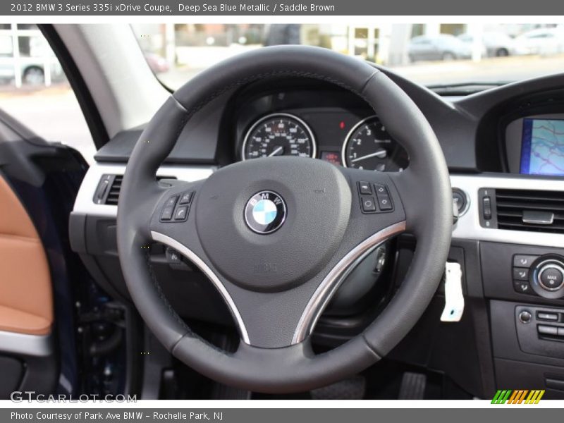  2012 3 Series 335i xDrive Coupe Steering Wheel
