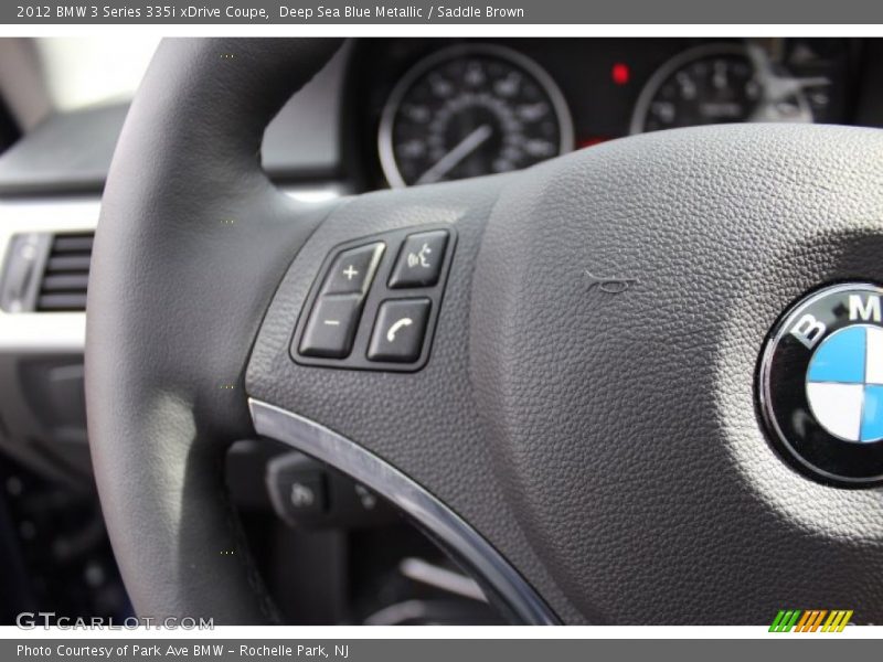 Controls of 2012 3 Series 335i xDrive Coupe