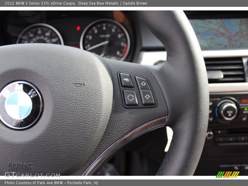 Controls of 2012 3 Series 335i xDrive Coupe
