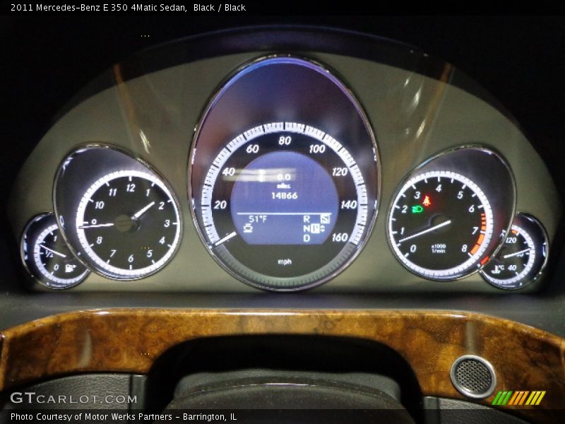 Black / Black 2011 Mercedes-Benz E 350 4Matic Sedan