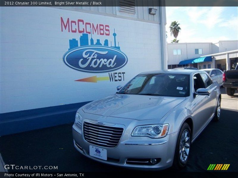 Bright Silver Metallic / Black 2012 Chrysler 300 Limited