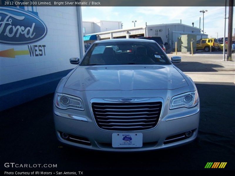 Bright Silver Metallic / Black 2012 Chrysler 300 Limited