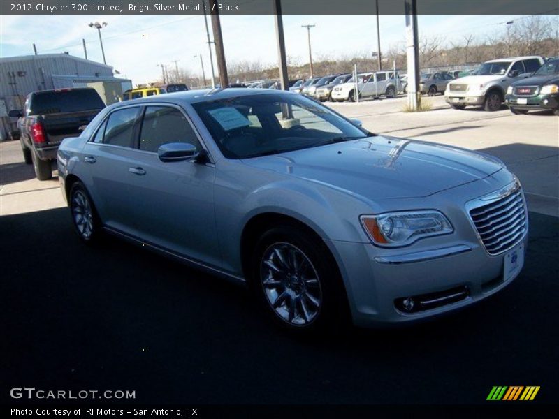 Bright Silver Metallic / Black 2012 Chrysler 300 Limited