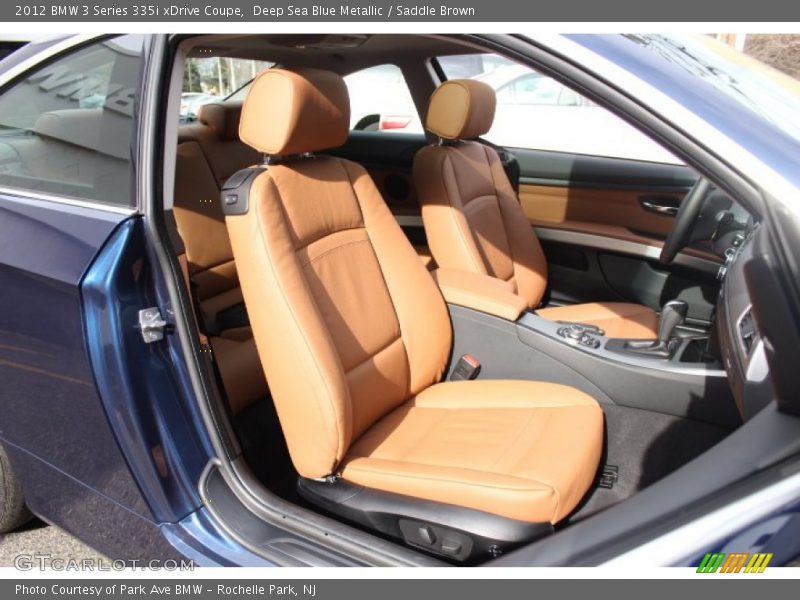 Front Seat of 2012 3 Series 335i xDrive Coupe