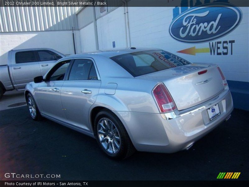 Bright Silver Metallic / Black 2012 Chrysler 300 Limited