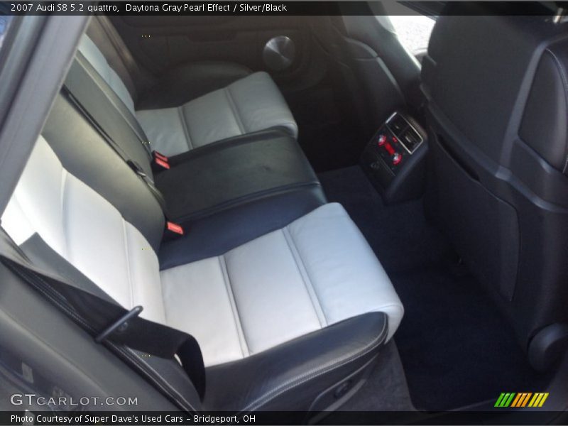 Rear Seat of 2007 S8 5.2 quattro