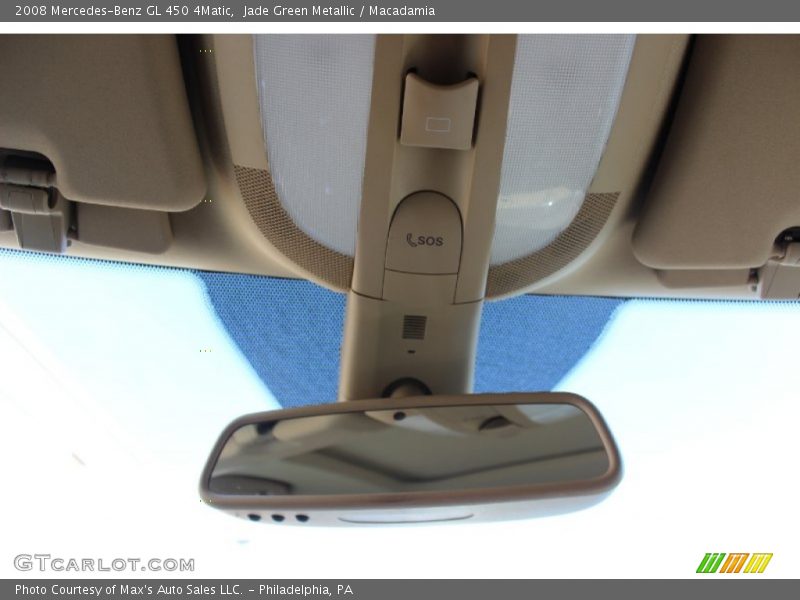 Jade Green Metallic / Macadamia 2008 Mercedes-Benz GL 450 4Matic