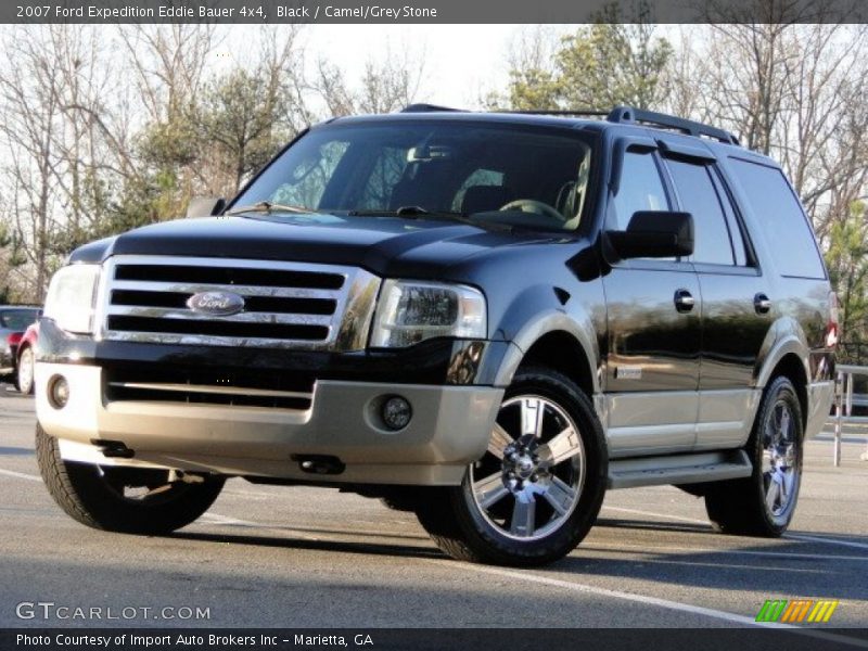 Black / Camel/Grey Stone 2007 Ford Expedition Eddie Bauer 4x4
