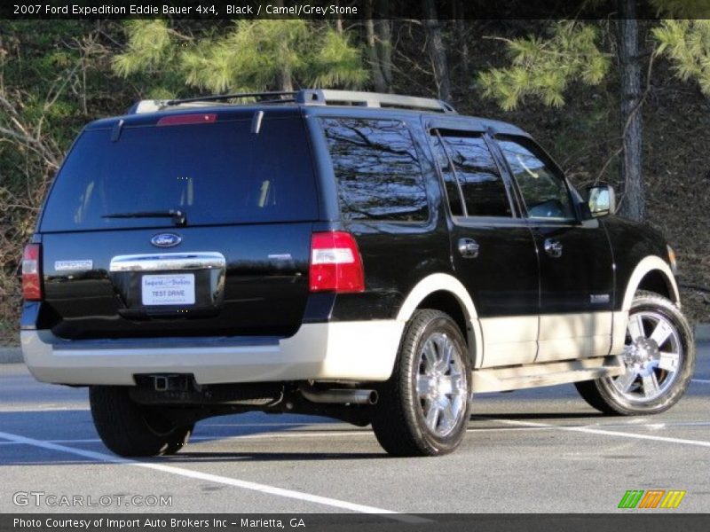 Black / Camel/Grey Stone 2007 Ford Expedition Eddie Bauer 4x4