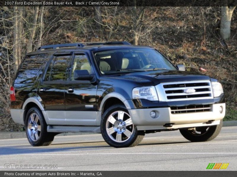 Black / Camel/Grey Stone 2007 Ford Expedition Eddie Bauer 4x4