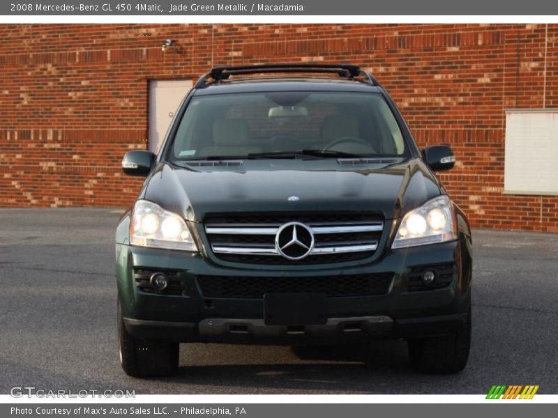 Jade Green Metallic / Macadamia 2008 Mercedes-Benz GL 450 4Matic