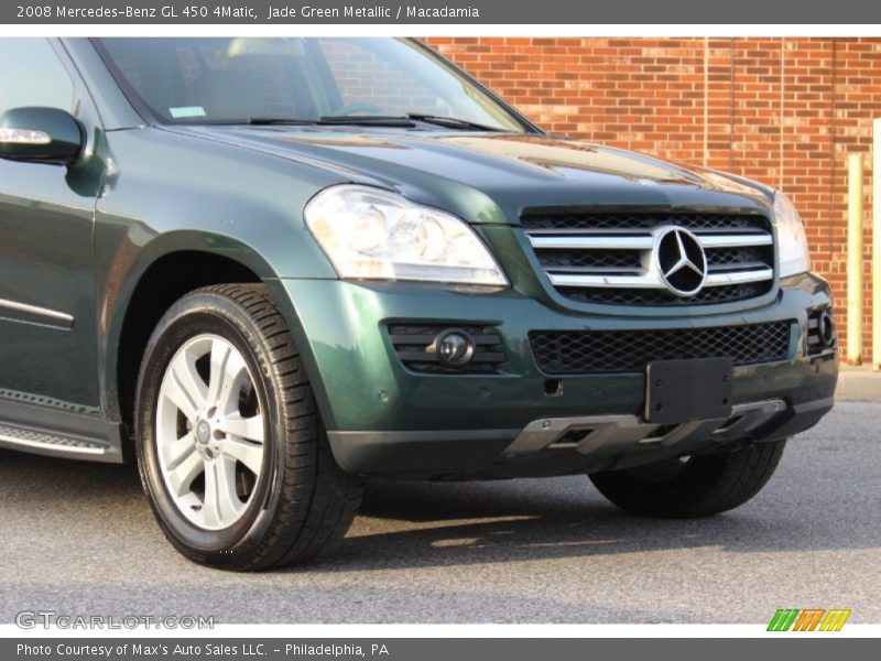 Jade Green Metallic / Macadamia 2008 Mercedes-Benz GL 450 4Matic