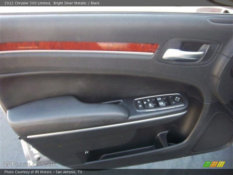 Bright Silver Metallic / Black 2012 Chrysler 300 Limited