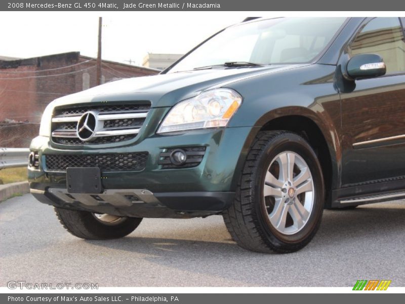 Jade Green Metallic / Macadamia 2008 Mercedes-Benz GL 450 4Matic