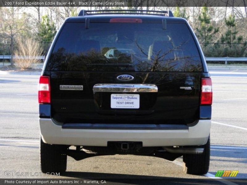 Black / Camel/Grey Stone 2007 Ford Expedition Eddie Bauer 4x4