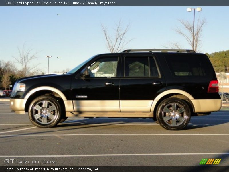 Black / Camel/Grey Stone 2007 Ford Expedition Eddie Bauer 4x4