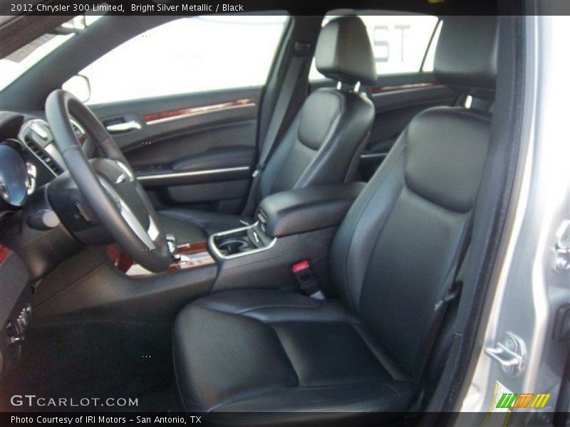 Bright Silver Metallic / Black 2012 Chrysler 300 Limited