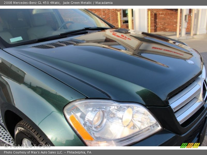 Jade Green Metallic / Macadamia 2008 Mercedes-Benz GL 450 4Matic