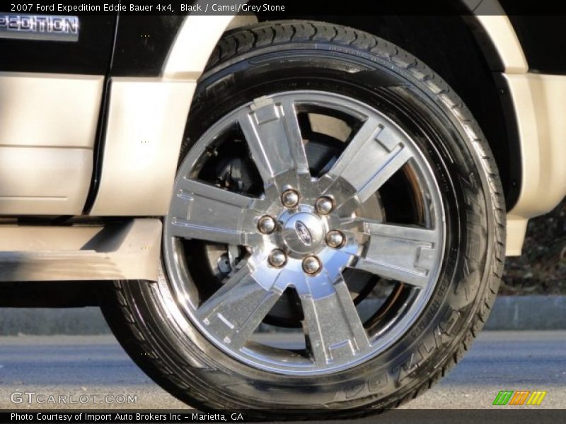 Black / Camel/Grey Stone 2007 Ford Expedition Eddie Bauer 4x4