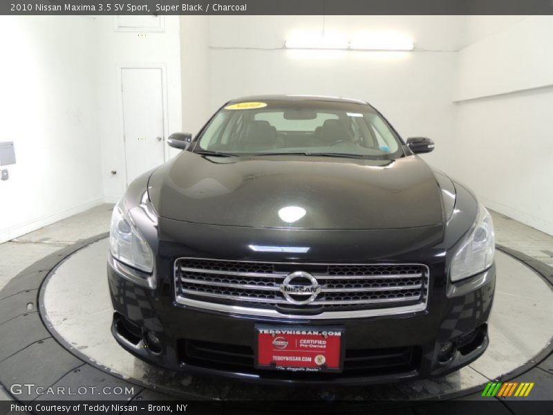 Super Black / Charcoal 2010 Nissan Maxima 3.5 SV Sport