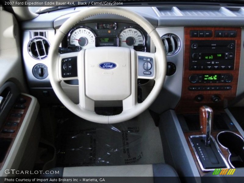 Black / Camel/Grey Stone 2007 Ford Expedition Eddie Bauer 4x4