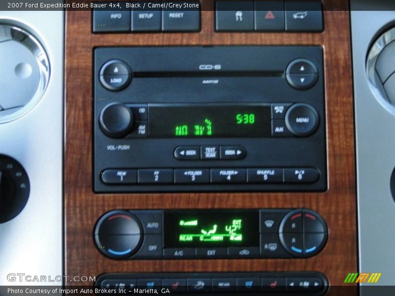 Black / Camel/Grey Stone 2007 Ford Expedition Eddie Bauer 4x4