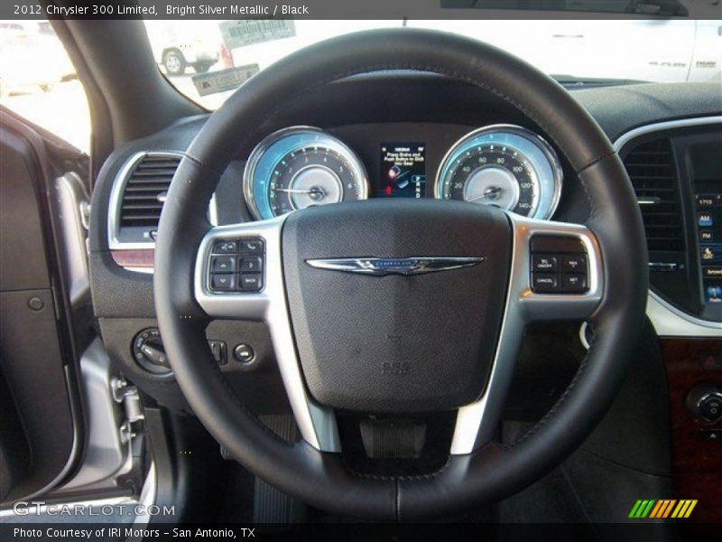 Bright Silver Metallic / Black 2012 Chrysler 300 Limited